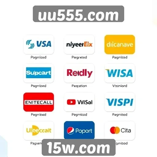Métodos de pagamento aceitos no uu555.com